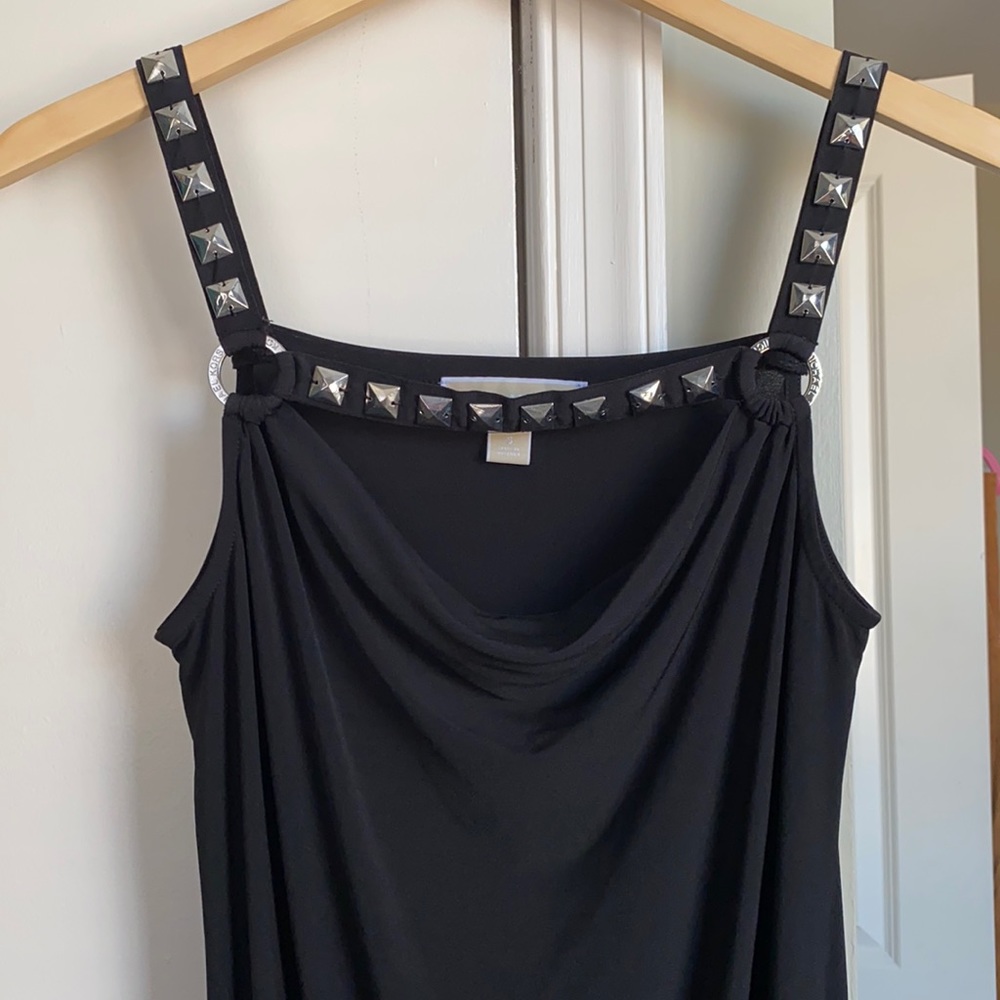 MICHAEL KORS stud black dress